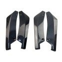 Car Wrap Black Carbon Fiber Rear Corner Rear Lip Anti-collision Exterior Modification Accessories Rear Spoiler