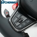 Suitable for BMW F/G series 1234567 series X1X2X3X4X5X6 modified M4CS carbon fiber steering wheel