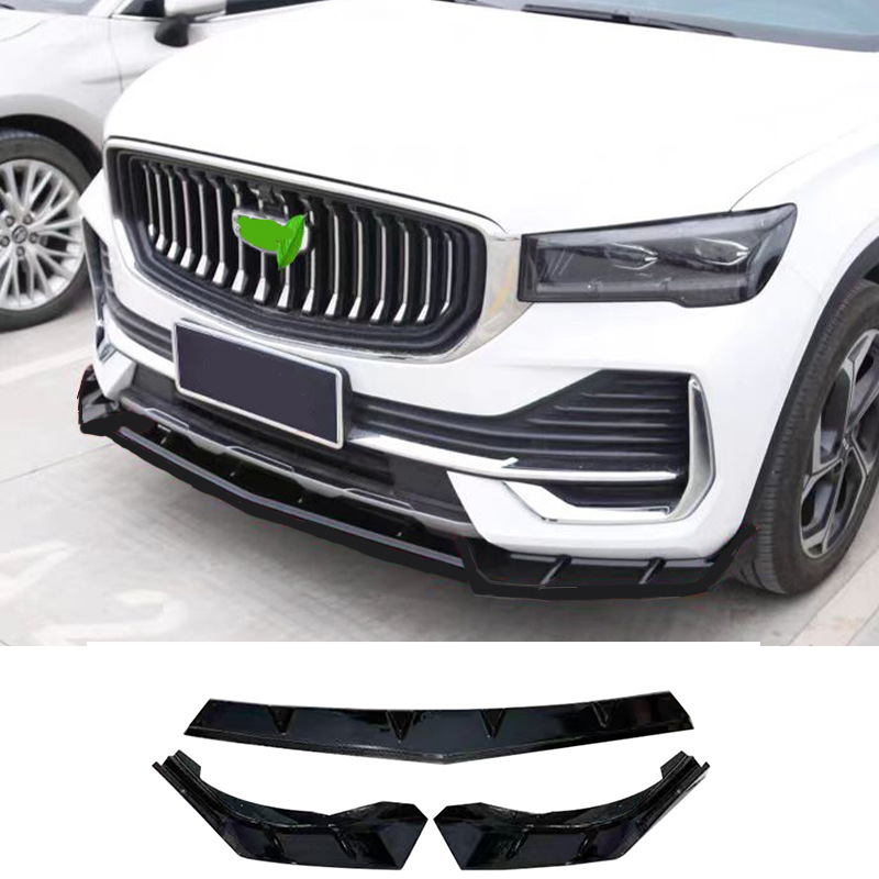 Geely Xingyue L2022-2024 overseas Monjaro L car three-stage perforated front shovel modified front lip