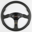 Car modification steering wheel MOMO imitation racing universal steering wheel PU modification special steering wheel 14 inches