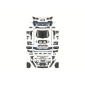 Suitable for BMW 7 Series F02 modified new G12 non-destructive version G70 cutting version sport front and rear bumper