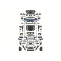 Suitable for BMW 7 Series F02 modified new G12 non-destructive version G70 cutting version sport front and rear bumper