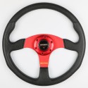 Car modification steering wheel MOMO imitation racing universal steering wheel PU modification special steering wheel 14 inches