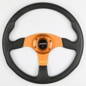Car modification steering wheel MOMO imitation racing universal steering wheel PU modification special steering wheel 14 inches