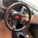 14 inch car modified racing steering wheel MOMO sport model quick release deep concave leather steering wheel