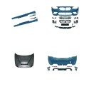 Suitable for BMW 2 Series F22/F23-M2CS front and rear bumpers GTS/M2C hood side skirts, tail lips, and throat kit