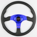 Car modification steering wheel MOMO imitation racing universal steering wheel PU modification special steering wheel 14 inches