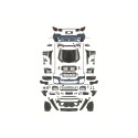 Suitable for BMW 7 Series F02 modified new G12 non-destructive version G70 cutting version sport front and rear bumper
