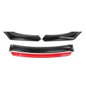 General Motors three section front shovel car four section with red decorative strip front lip small surround front bumper front shovel corner