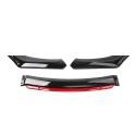 General Motors three section front shovel car four section with red decorative strip front lip small surround front bumper front shovel corner