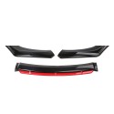 General Motors three section front shovel car four section with red decorative strip front lip small surround front bumper front shovel corner