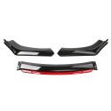 General Motors three section front shovel car four section with red decorative strip front lip small surround front bumper front shovel corner