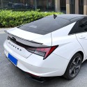 Suitable for the 2021 Elantra modified large tail paint, no drilling, fixed wind tail, sports car tail