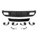 Suitable for Mercedes Benz A-Class Tail Lip and Throat W176 Upgrade A45AMG Tail Lip and Throat Small Encirclement Kit