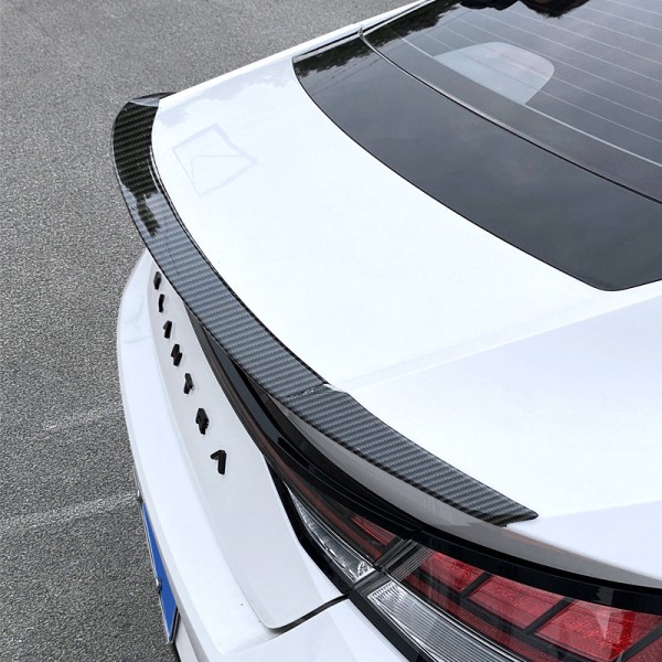 Suitable for the 2021 Elantra modified large tail paint, no drilling, fixed wind tail, sports car tail