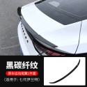 Suitable for the 2021 Elantra modified large tail paint, no drilling, fixed wind tail, sports car tail