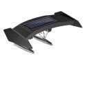 New solar powered car modified tail wing light mini tail wing flow light LED flow light warning tailbox light