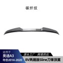 Suitable for Audi A3 8V hatchback Sline 2014-20 blade top wing rear wing fixed wing cross-border modification parts