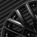 Aluminum alloy car wheels 23 inch black suitable for forging Range Rover wheels Discovery 4 Discovery 5