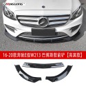 Suitable for 16-20 Mercedes Benz E-Class W213 front lip modification, Babos front shovel small bag, fixed wing tail