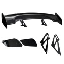 General Motors' carbon fiber GT tail wing exterior modification, fixed wing spoiler, high tail wing, three box, two box, large tail wing